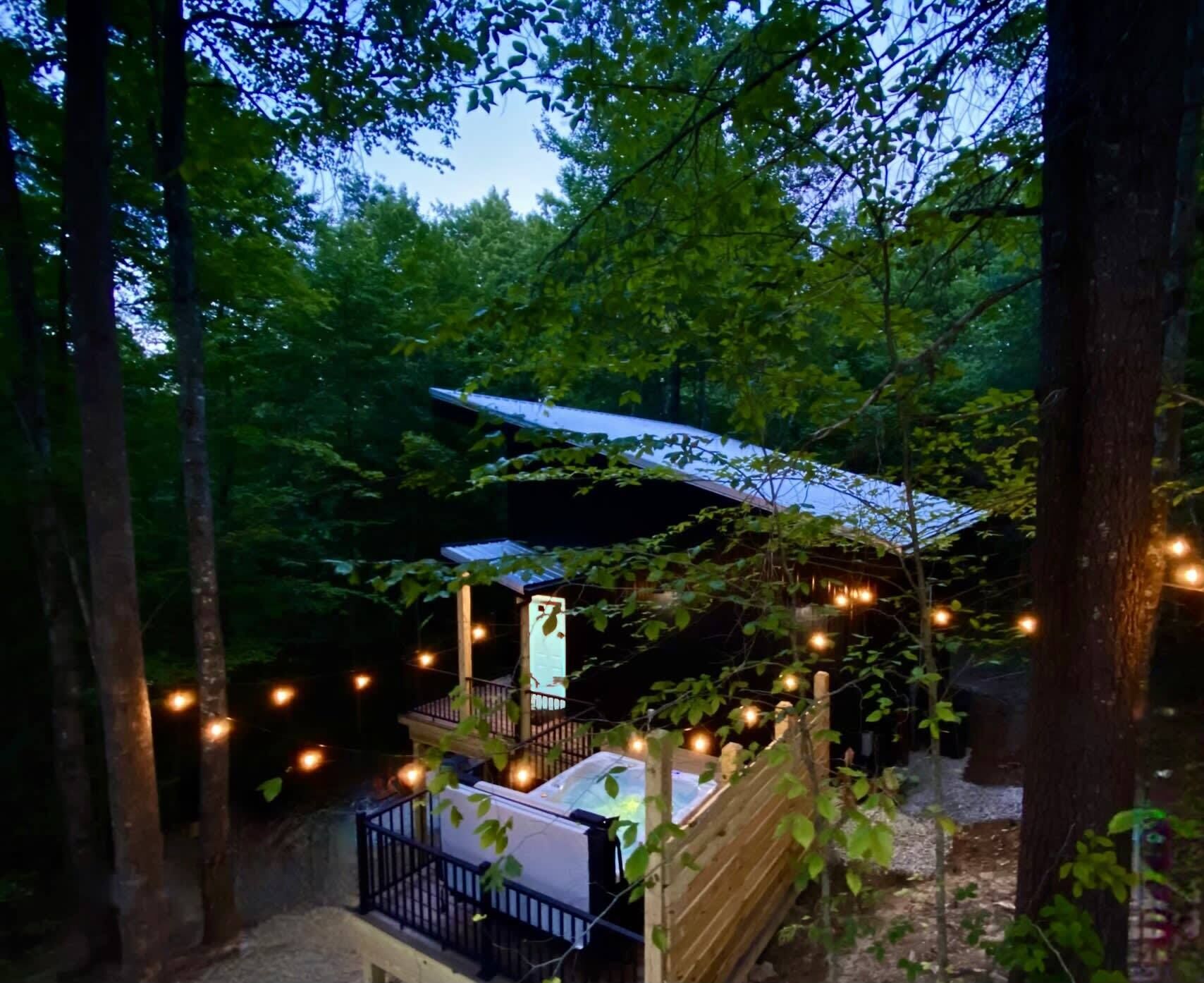 Modern Cabin | RRG | Hot Tub Views | Canopy 7