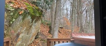 Pet-Friendly Retreat by Rock Wall w/ Hot Tub
