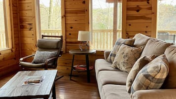 TV, fireplace, DVD player