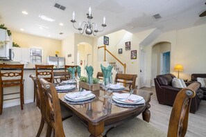 Dining - Luxurious 4BR w/ Private Pool in Tuscan Hills 313 (Davenport)