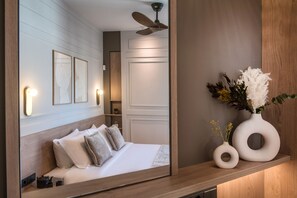 2 chambres, fer et planche à repasser, Wi-Fi, draps fournis