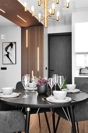 City Penthouse | Living area - ALVA Apartments Hallveigarstigur (Reykjavik)