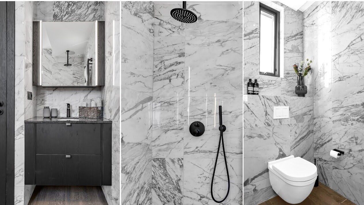City Penthouse | Bathroom | Shower, rainfall showerhead, hair dryer, towels