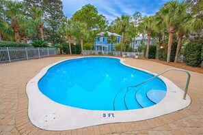 Una piscina climatizada