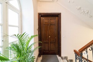 Interior entrance
