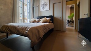 Leilighet – deluxe | 2 soverom, sengetøy av topp kvalitet, dundyner og lydisolert