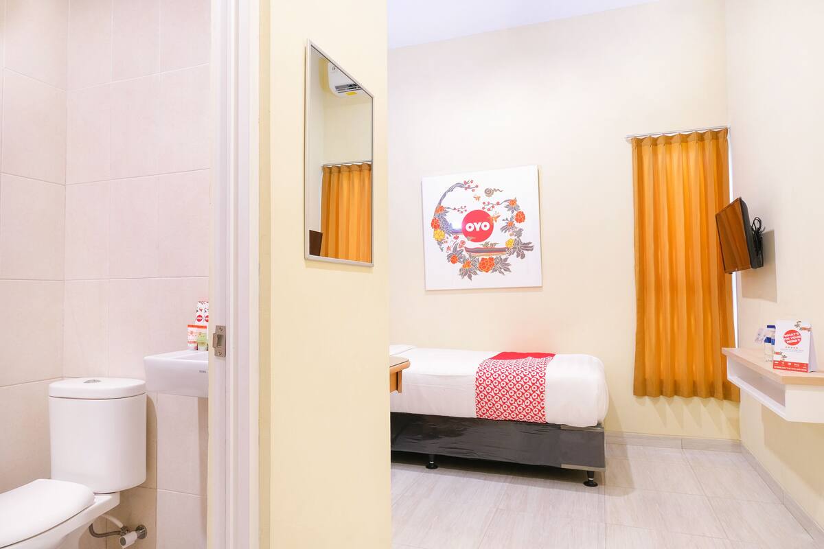 ห้องสแตนดาร์ดซิงเกิล | โต๊ะทำงาน, Wi-Fi ฟรี, ผ้าปูที่นอน