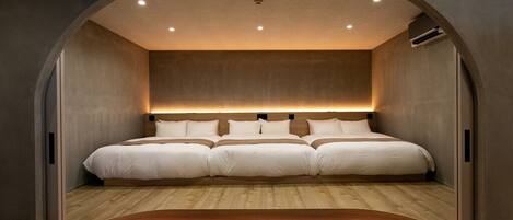 2 chambres, Wi-Fi, literie fournie