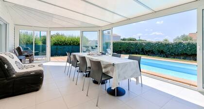 Le Fenouiller, Maison spacieuse pour 6, piscine