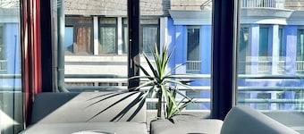 Boulevard City-Loft mit Dachterrasse und Massagesessel K4