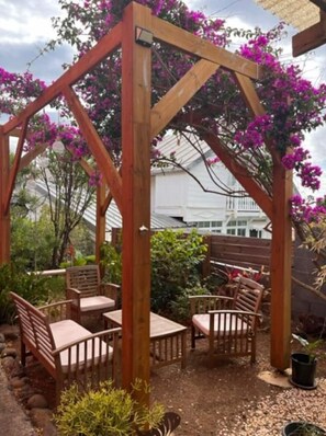 Terrace/patio - Rose Lagon - Villa Avec Piscine Terre Sainte Plage (Saint-Pierre)