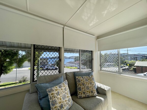 Fireplace - Lakeview Haven - Walk to the Lake and Shops (Belmont)