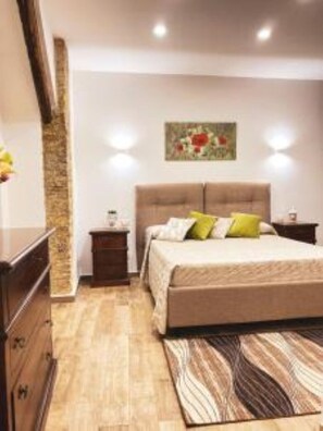 1 Schlafzimmer, Bügeleisen/Bügelbrett, kostenloses WLAN, Bettwäsche