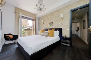 2 slaapkamers, een strijkplank/strijkijzer, reisbedje, gratis wifi