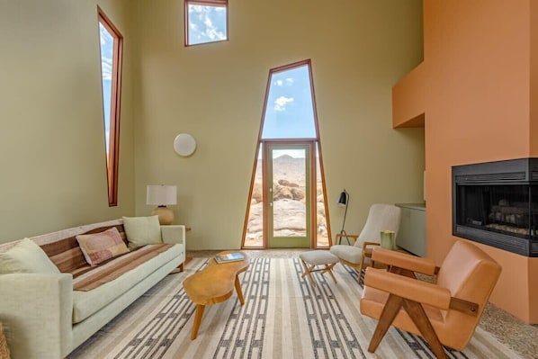 Fireplace, offices