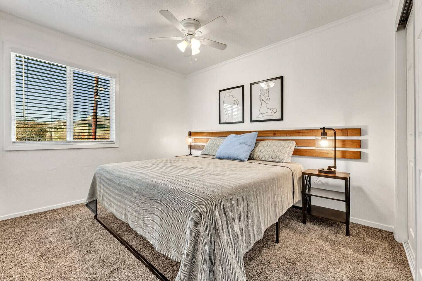 2 habitaciones, tabla de planchar con plancha, wifi y ropa de cama 