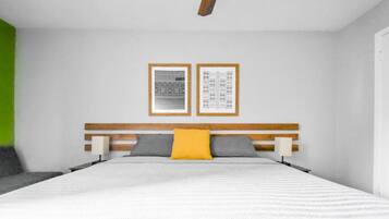 2 soverom, strykejern/-brett, wi-fi og sengetøy