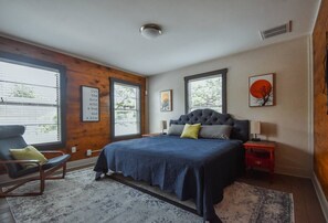 1 habitación, tabla de planchar con plancha, wifi y ropa de cama 