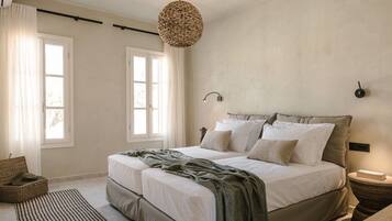 2 slaapkamers, een kluis op de kamer, wifi, beddengoed