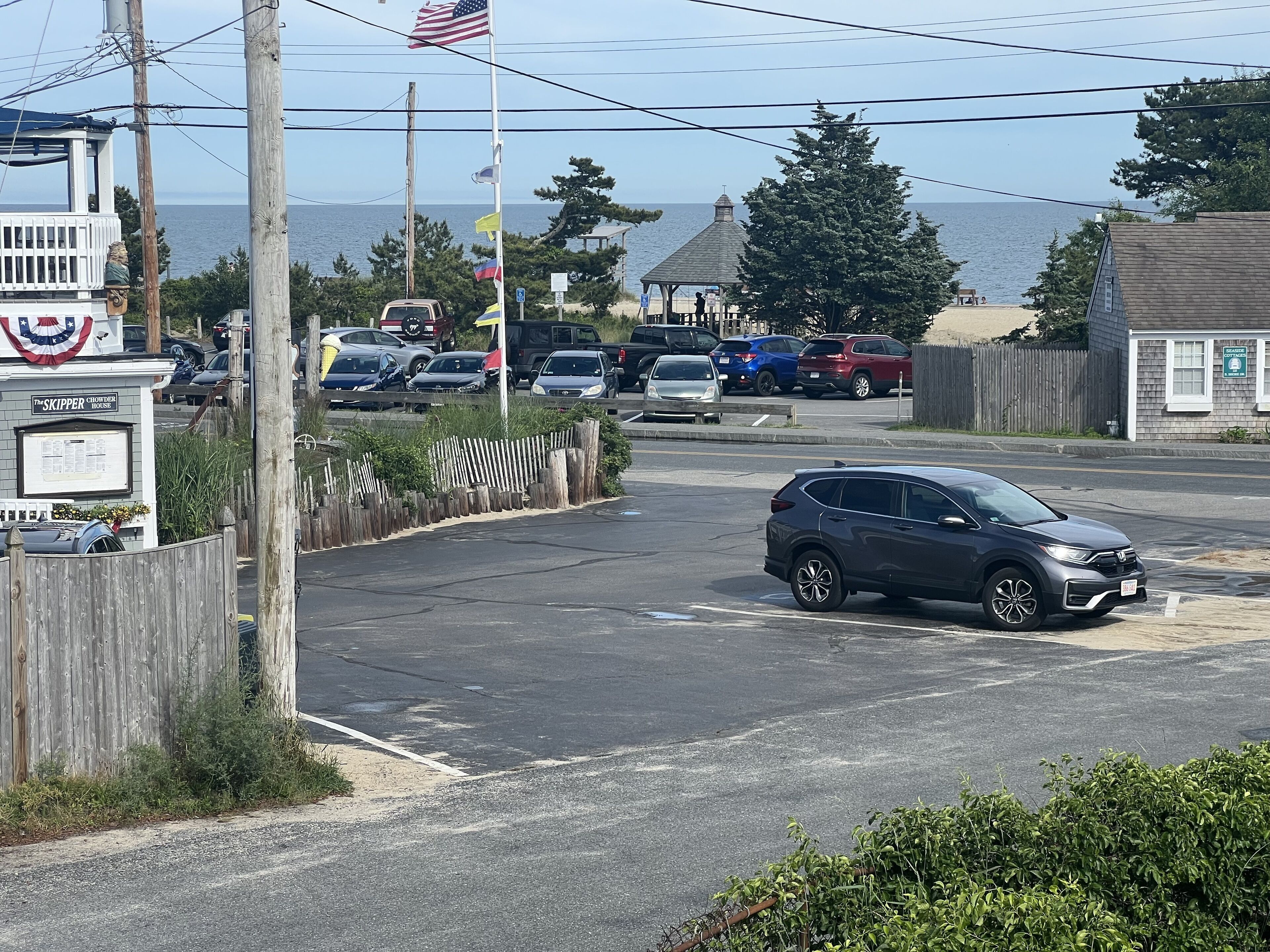 Beach nearby, white sand