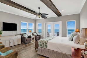 4 bedrooms, iron/ironing board, free WiFi, bed sheets - Gulf Front | Private Heated Pool | Pet Friendly Beach Retreat (Gulf Shores)
