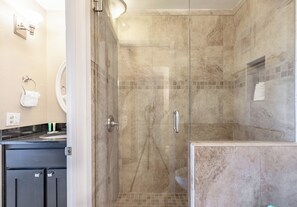 Shower, towels