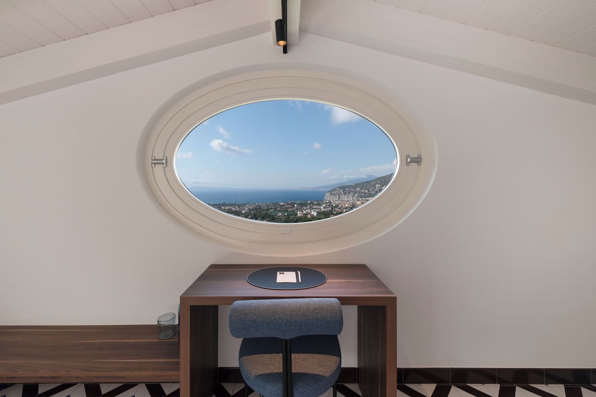 Habitación cuádruple de lujo, vista al mar | Vista desde la habitación