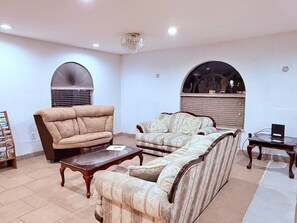 Zona de estar del vestíbulo