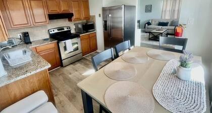 Cozy and quiet beach 1st floor condo just steps from the beach!