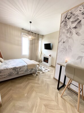 1 chambre, fer et planche à repasser, Wi-Fi gratuit