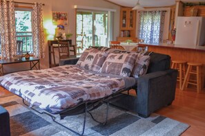 تلفزيون ذكي، مدفأة، مشغل دي في دي، كُتُب