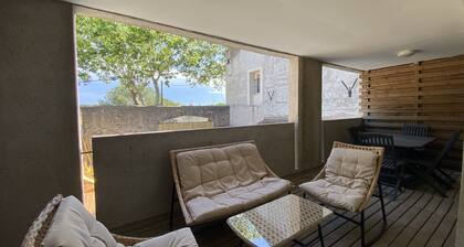 T3 Bord Canal du Midi Piscine