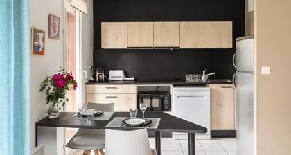 Bahibé - Appartement 1 chambre avec balcon et parking, au calme, proche gare