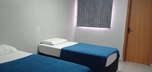 Free WiFi, bed sheets