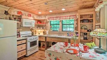 KĂŒhlschrank, Mikrowelle, Ofen, Herdplatte