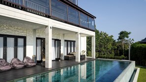 Pool - Spectacular Ocean View Sunset Villa Uluwatu (Bali)