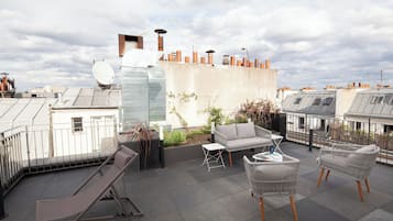 Terrasse sur le toit