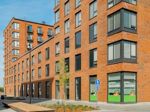 Overnatningsstedets facade