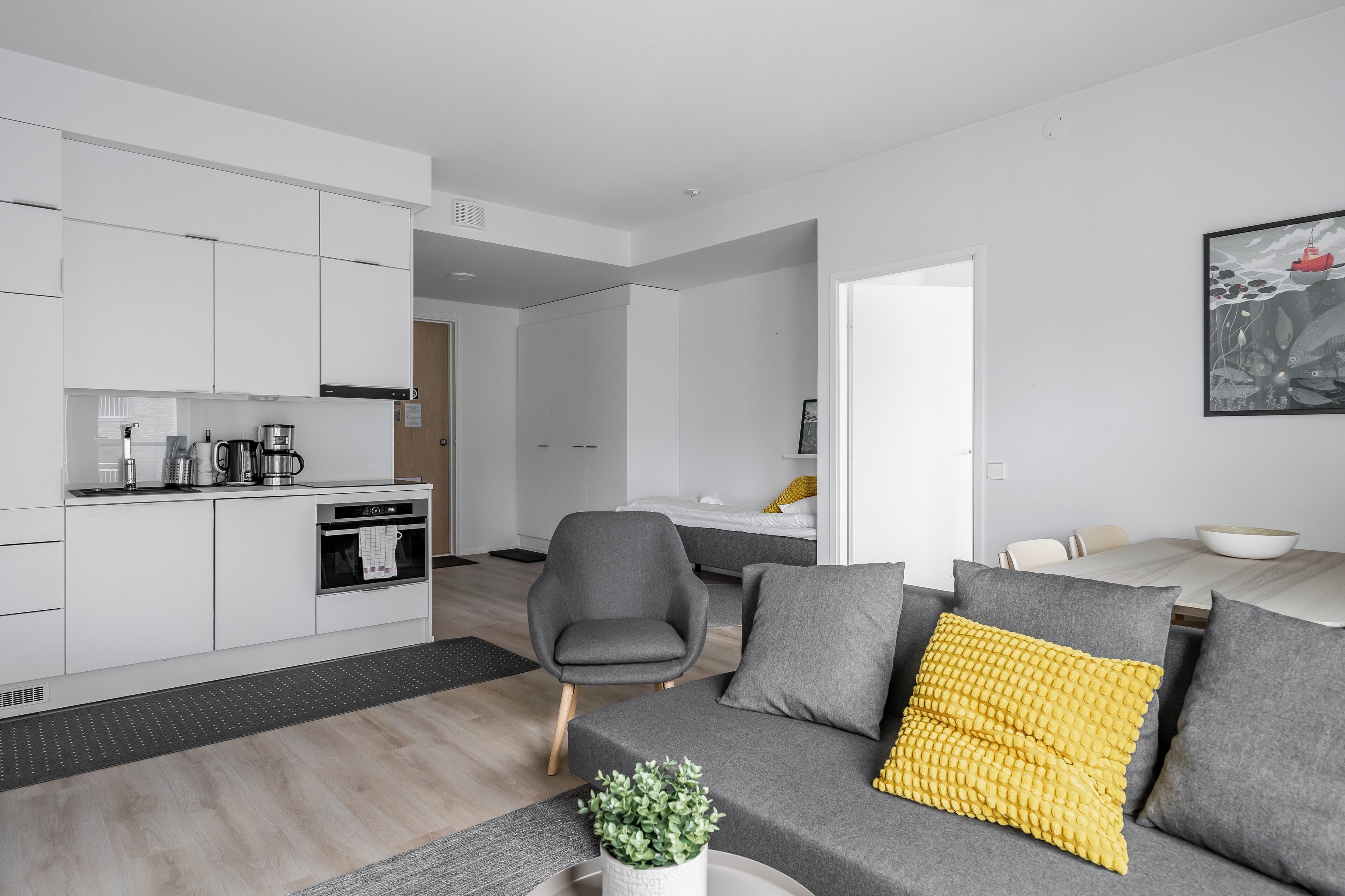 Apartament estàndard, 1 dormitori | Escriptori, cortines opaques i habitacions insonoritzades 