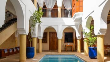 Indoor pool, outdoor pool