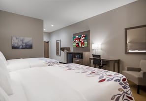 Deluxe Room, 2 Queen Beds, Accessible, Non Smoking | Blackout drapes, free WiFi, bed sheets