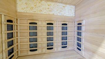 Sauna, hot tub, dan ruang uap