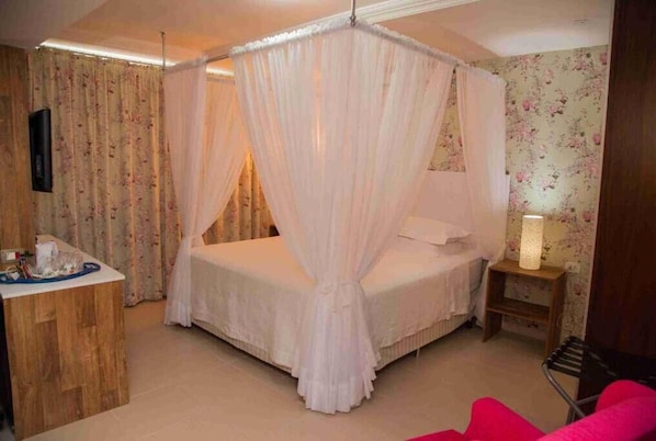 Wifi gratis y ropa de cama 