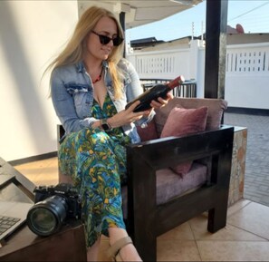 Terrace/patio - Mkamiti Villa Airport Hotel (Dar es Salaam)