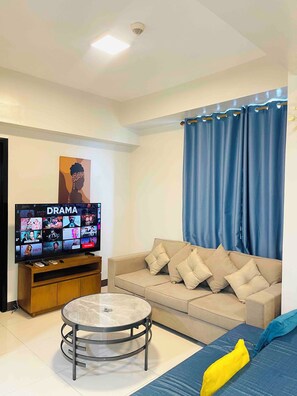 Family Condo | Living area - Mactan Beach front Suites (Lapu-Lapu)