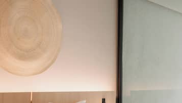 Habitación básica | 1 habitación, minibar, escritorio y cortinas blackout