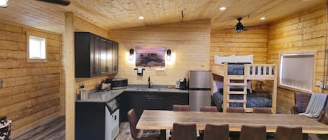 Family Cabin, Multiple Beds | Private kitchen | Mini-fridge, microwave, electric kettle, toaster