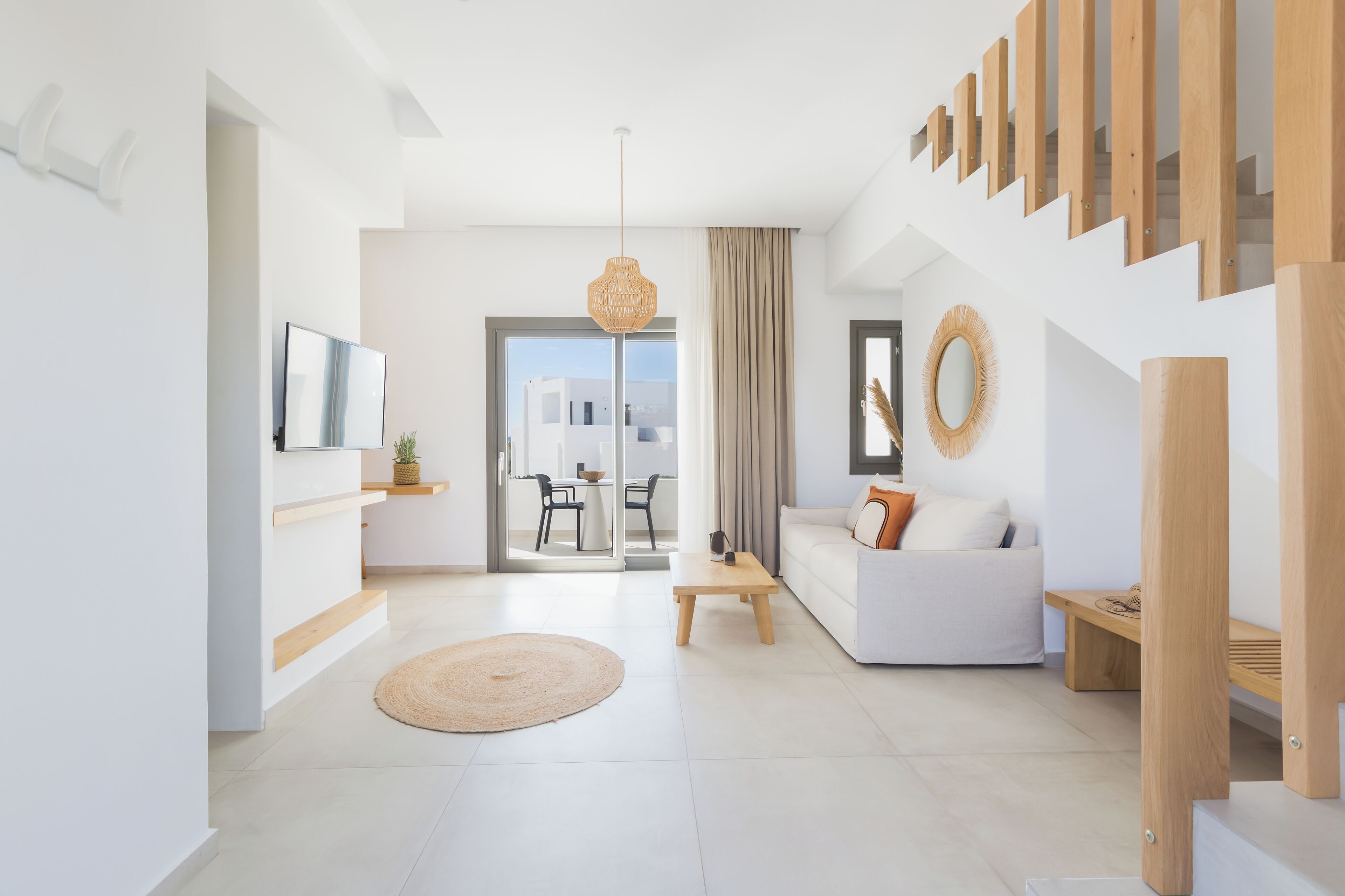 Maisonette, 1 Schlafzimmer, eingeschränkter Meerblick (Maisonette) | Zimmersafe, Schreibtisch, schallisolierte Zimmer, Bügeleisen/Bügelbrett