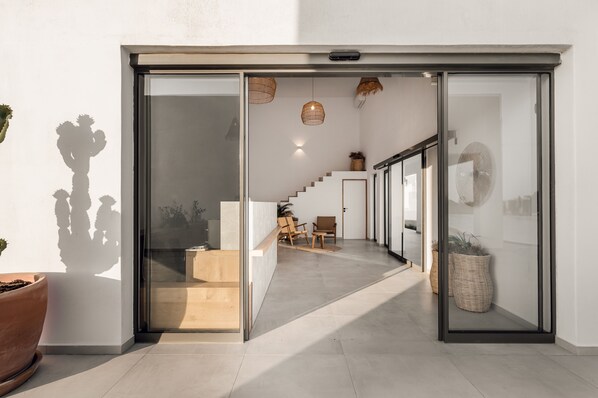 Fachada de la propiedad