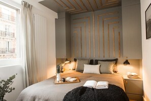 2 makuuhuonetta, silitysrauta/-lauta, Wi-Fi, vuodevaatteet